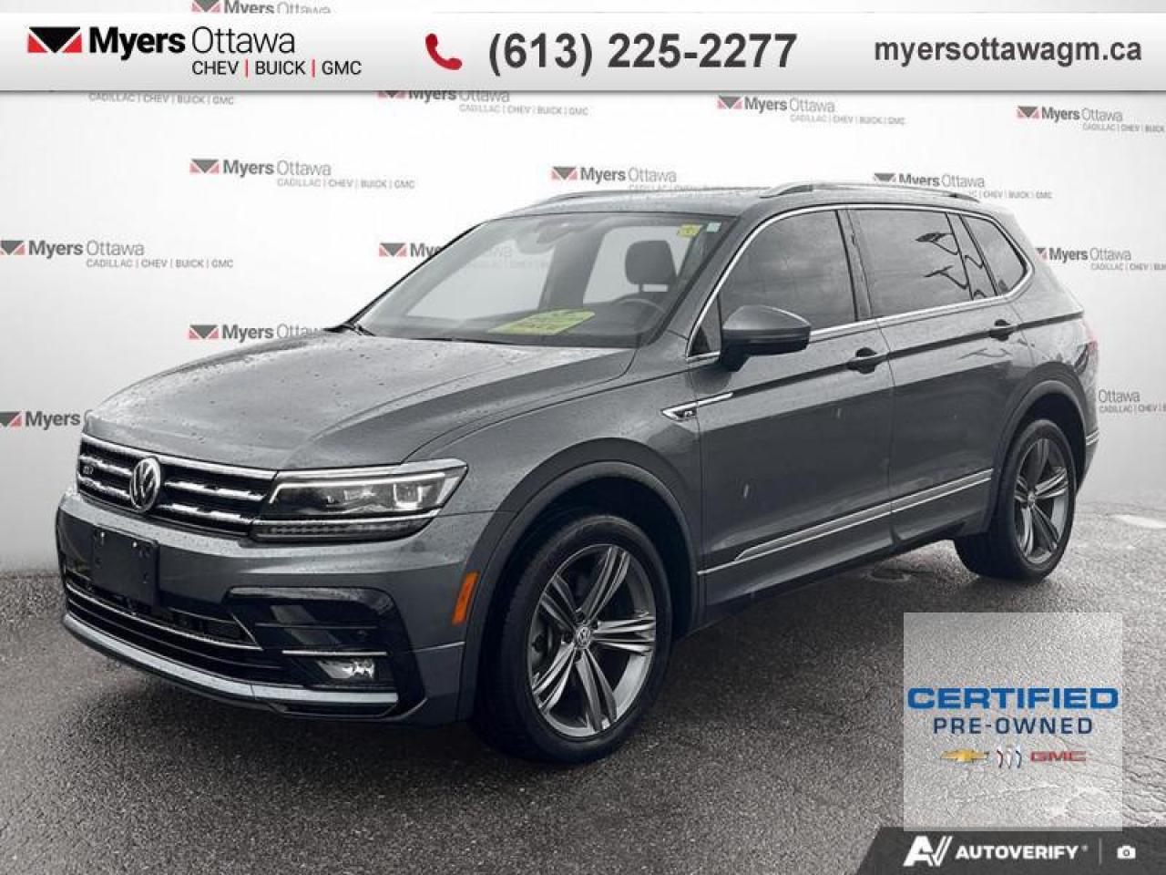 Used 2021 Volkswagen Tiguan R-Line Package  RLINE, AWD, HIGHLINE, SUNROOF, NAV for sale in Ottawa, ON