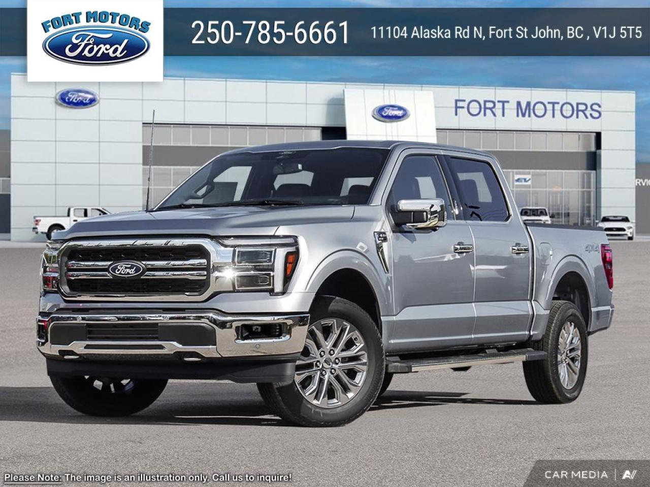 New 2025 Ford F-150 LARIAT® for sale in Fort St John, BC