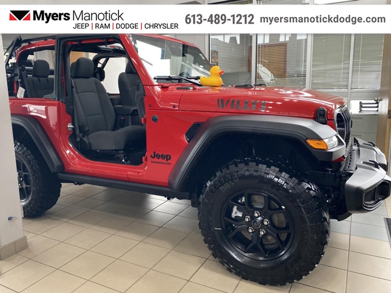 2025 Jeep Wrangler Willys  - Mobile Hotspot -  Proximity Key Photo4
