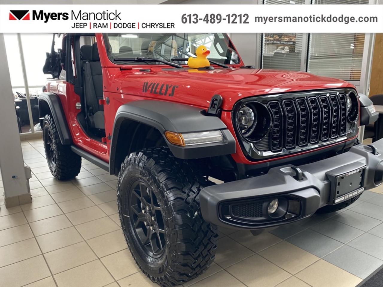 2025 Jeep Wrangler Willys  - Mobile Hotspot -  Proximity Key Photo