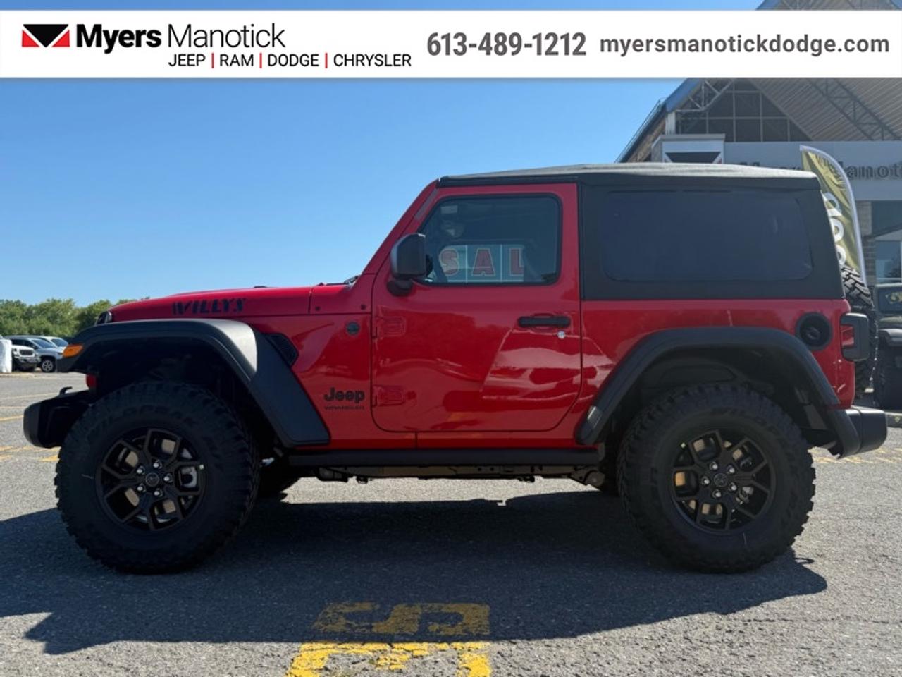 2025 Jeep Wrangler Willys  - Mobile Hotspot -  Proximity Key Photo