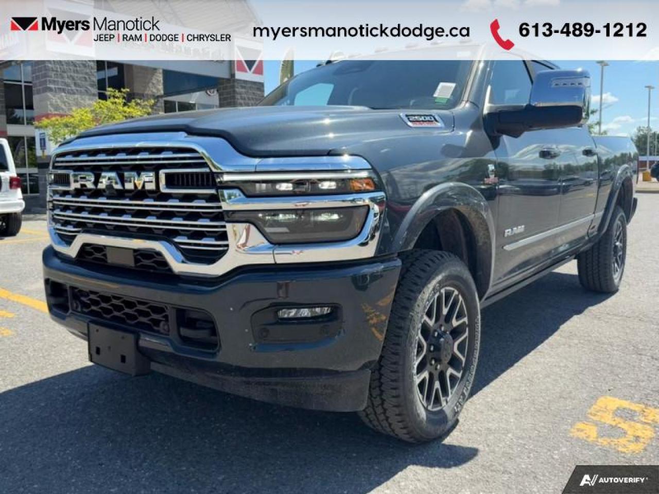 New 2025 RAM 2500 Limited  - Diesel Engine - Sunroof for sale in Ottawa, ON
