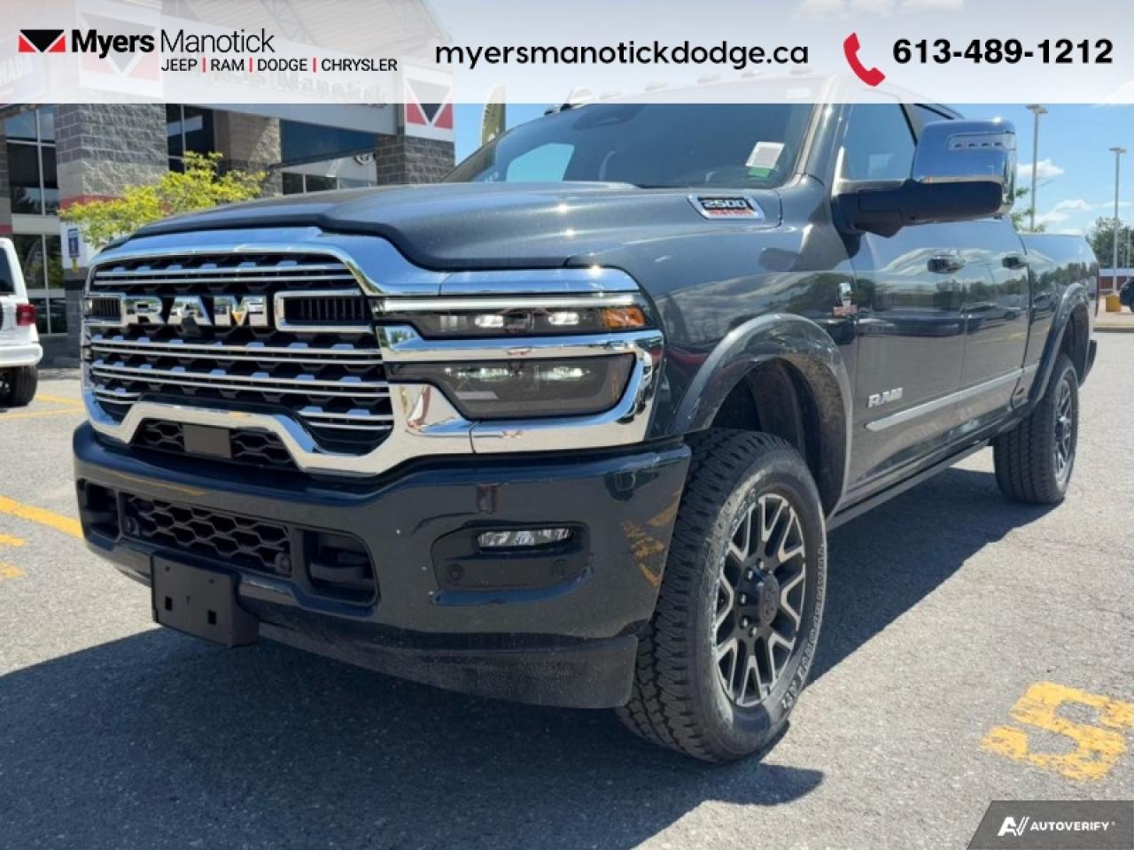 New 2025 RAM 2500 Limited  - Diesel Engine - Sunroof for sale in Ottawa, ON