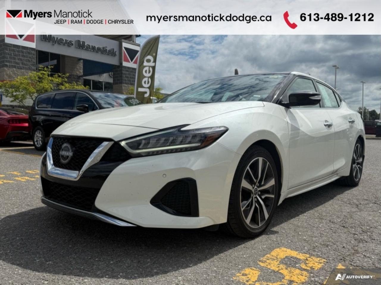 Used 2023 Nissan Maxima SL  - Sunroof -  Navigation for sale in Ottawa, ON