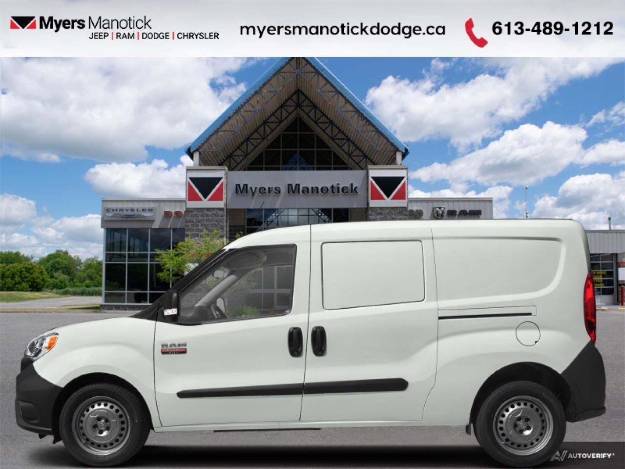 Used 2021 RAM ProMaster City Cargo Van SLT  - Cruise Control for sale in Ottawa, ON