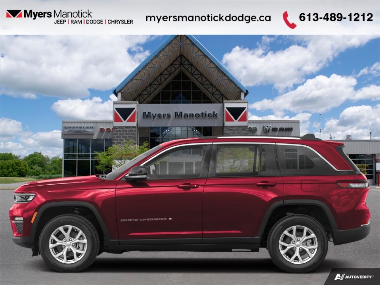 Used 2023 Jeep Grand Cherokee Limited  - Leather Seats for sale in Ottawa, ON