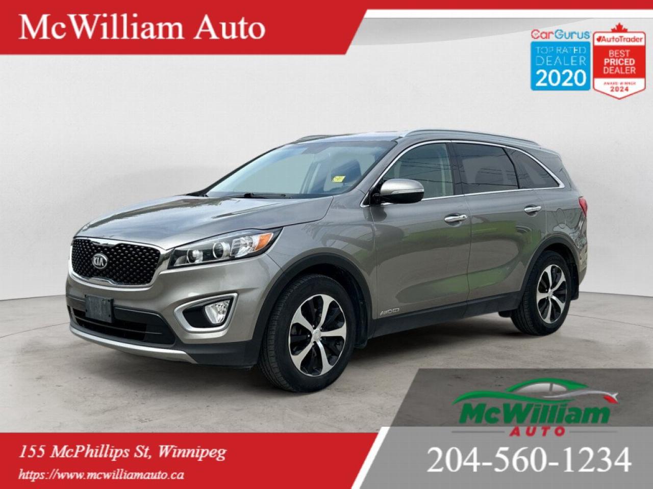 Used 2017 Kia Sorento EX V6 |HTD SEATS & WHEEL|BACK UP CAM|BSM|ALLOY WHEELS| for sale in Winnipeg, MB
