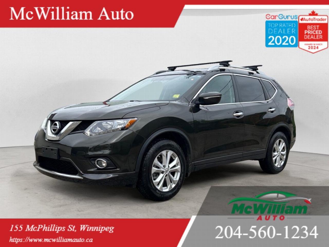 Used 2014 Nissan Rogue S AWD|HTD SEATS|BLUE TOOTH AUDIO|GREAT SERVICE RECORD| for sale in Winnipeg, MB
