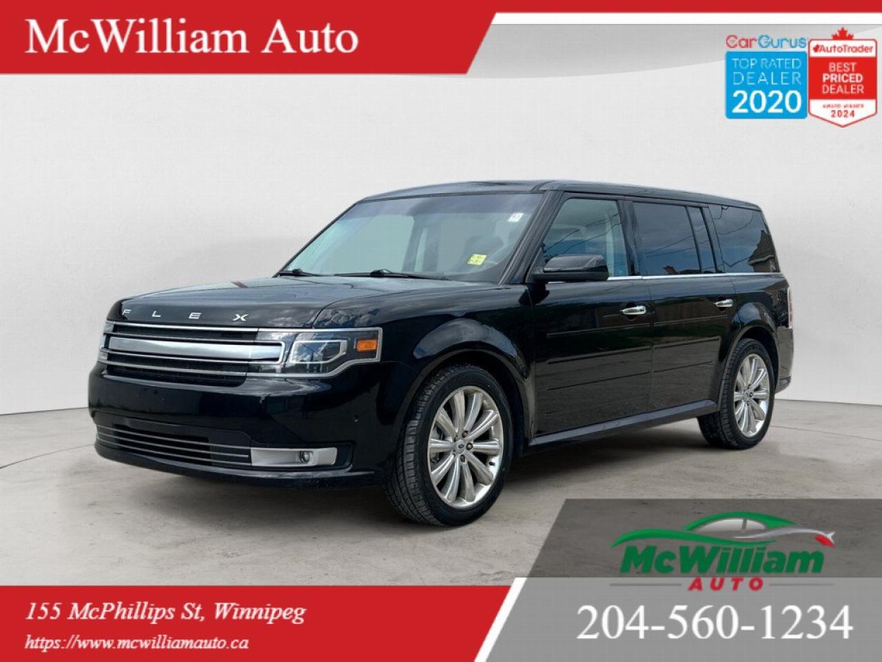 Used 2017 Ford Flex Limited AWD |HTD & A/C SEATS|BACK UP CAM|SUN ROOF| for sale in Winnipeg, MB
