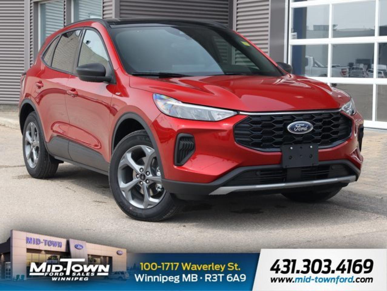 New 2025 Ford Escape ST-Line | Blis Cross-Traffic | Adaptive Cruise for sale in Winnipeg, MB