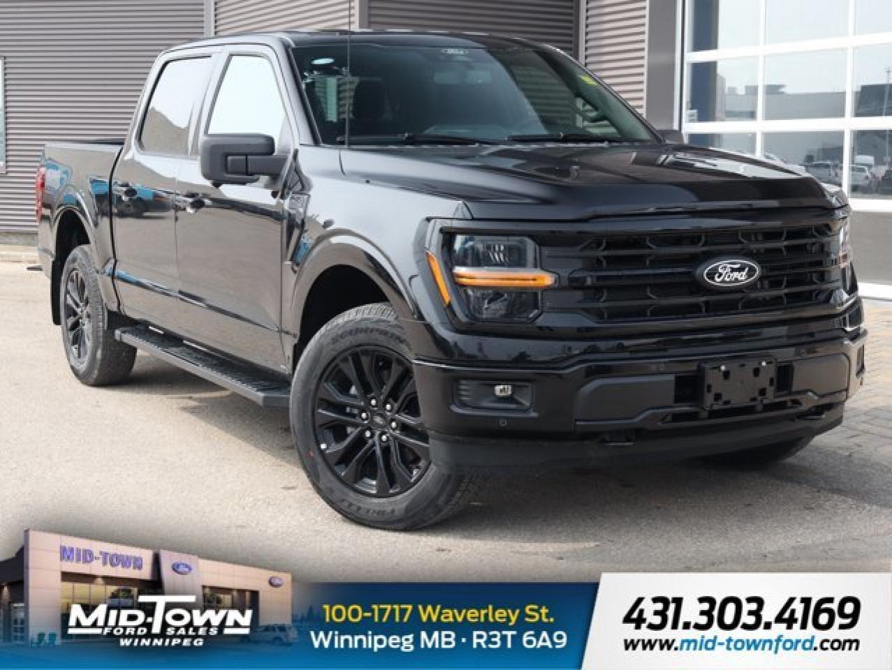 ===== 2025 Ford F-150 XLT 4WD SuperCrew 5.5 Box =====<br /><br /> * *VIN:* 1FTEW3LP1SKE45417<br /> * *Stock#:* 25W3L158<br /> * *Exterior Color:* Black<br /> * *Interior:* Not Specified<br /> * *Engine:* 2.7L EcoBoost V6 (Port/Direct Injection)<br /> * *Transmission:* Automatic<br /> * *Drivetrain:* 4WD<br /> * *Fuel Type:* Regular Unleaded Gasoline<br /> * *Cab Configuration:* SuperCrew | 5.5 Box<br /><br />The 2025 Ford F-150 XLT in sleek Black brings rugged versatility and modern tech together. Powered by the responsive 2.7L EcoBoost engine and advanced 4WD, its built for both demanding work and off-road exploration.<br /><br />==== Key Features: ====<br /><br /> * 360-Degree Camera -- get full visibility around the vehicle when maneuvering or parking<br /> * Skid Plates -- added protection for underbody components when venturing off-road<br /> * BLIS with Cross-Traffic Alert -- enhanced awareness and safer lane changes<br /> * SYNC 4 infotainment with large touchscreen<br /> * Pre-Collision Assist with Automatic Emergency Braking<br /> * Selectable Drive Modes -- adapt to snow, mud, sand, or towing conditions<br /> * Smart keyless entry and push-button start<br /> * All-terrain capable with rugged 4WD platform<br /><br />This F-150 XLT balances performance, protection, and technology, making it an excellent choice for anyone needing a reliable and modern pickup truck.<br /><br />Contact your local Ford dealer today to learn more. Reference Stock# *25W3L158*.