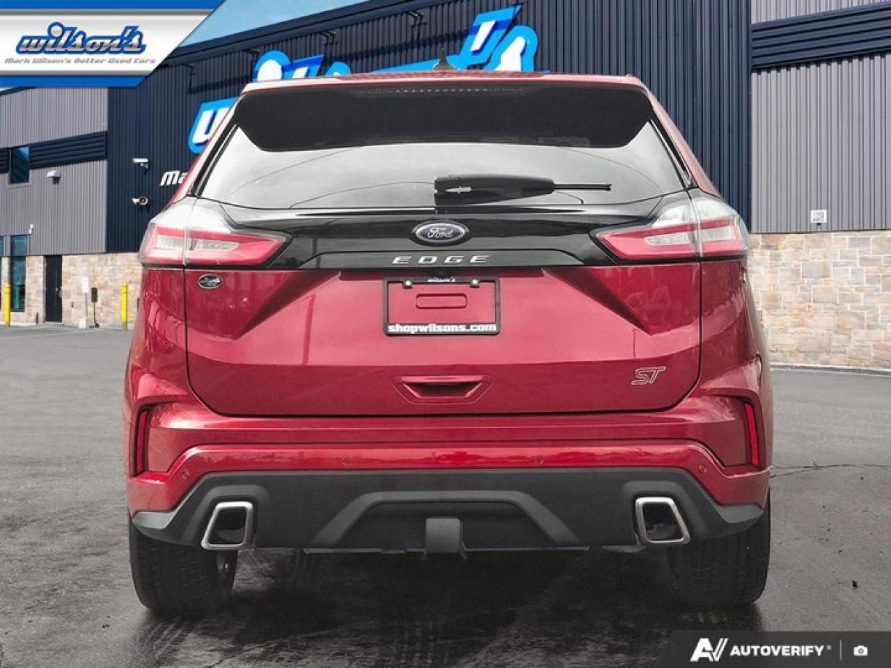 2023 Ford Edge ST AWD | Split Leather/Suede | Cruise | Heated Wheel + Seats | 20" Alloys | and More ! Photo3