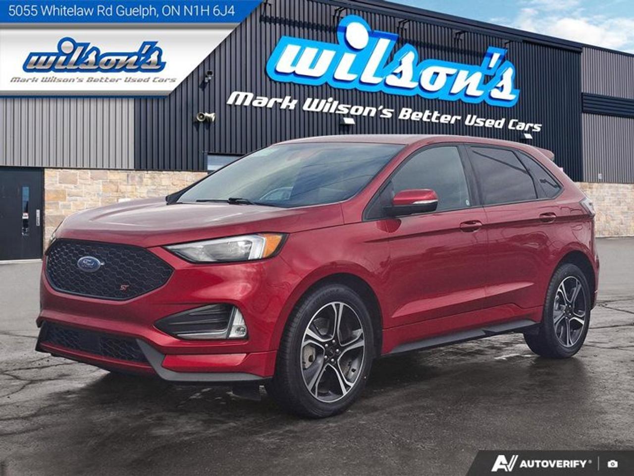 2023 Ford Edge ST AWD | Leather/Suede | Twenties | Heated Wheel + Seats | and More ! Photo