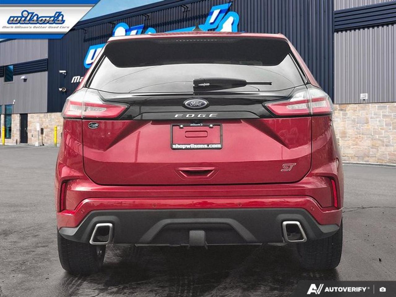 2023 Ford Edge ST AWD | Leather/Suede | Twenties | Heated Wheel + Seats | and More ! Photo3