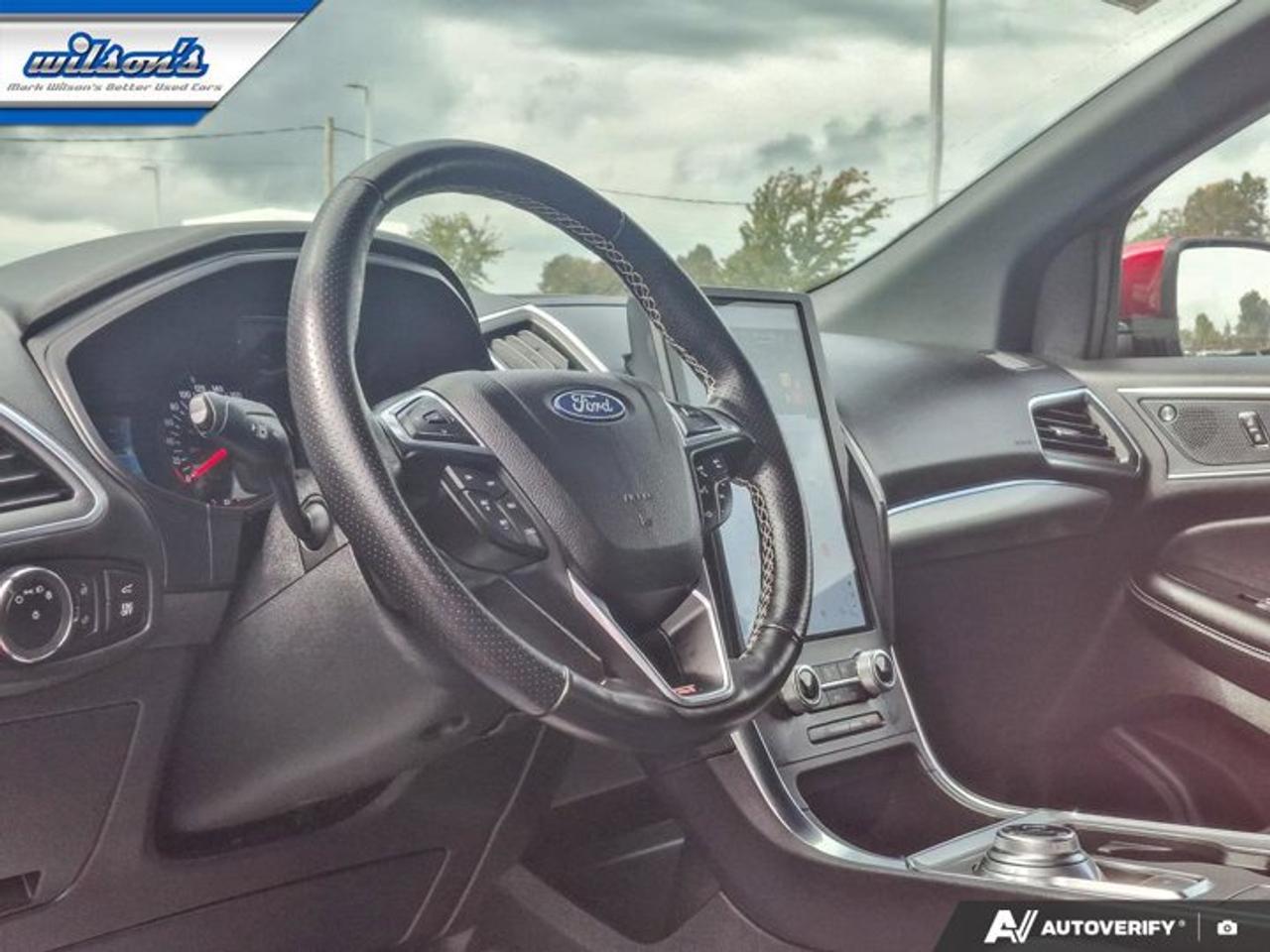 2023 Ford Edge ST AWD | Leather/Suede | Twenties | Heated Wheel + Seats | and More ! Photo