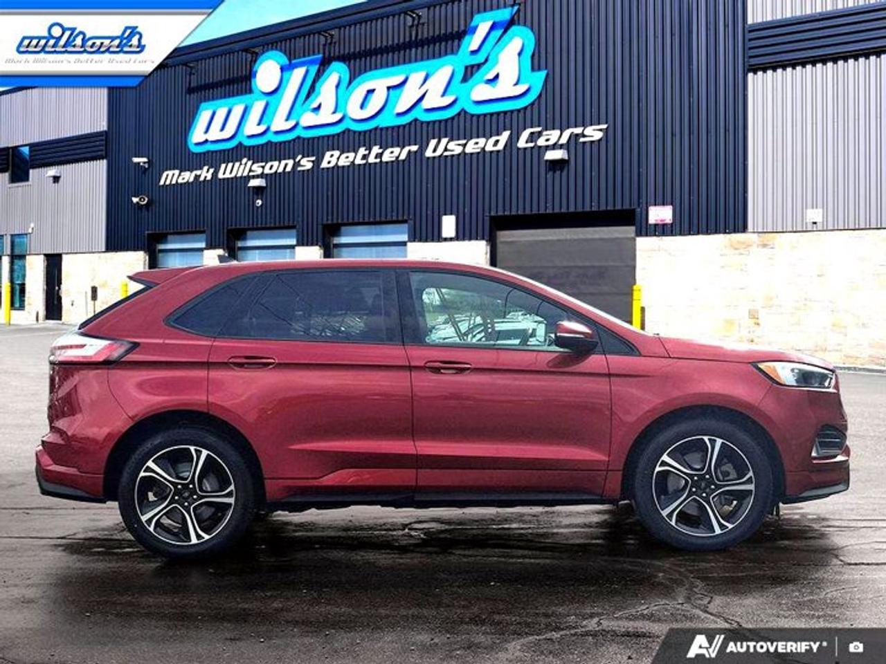 2023 Ford Edge ST AWD | Leather/Suede | Twenties | Heated Wheel + Seats | and More ! Photo