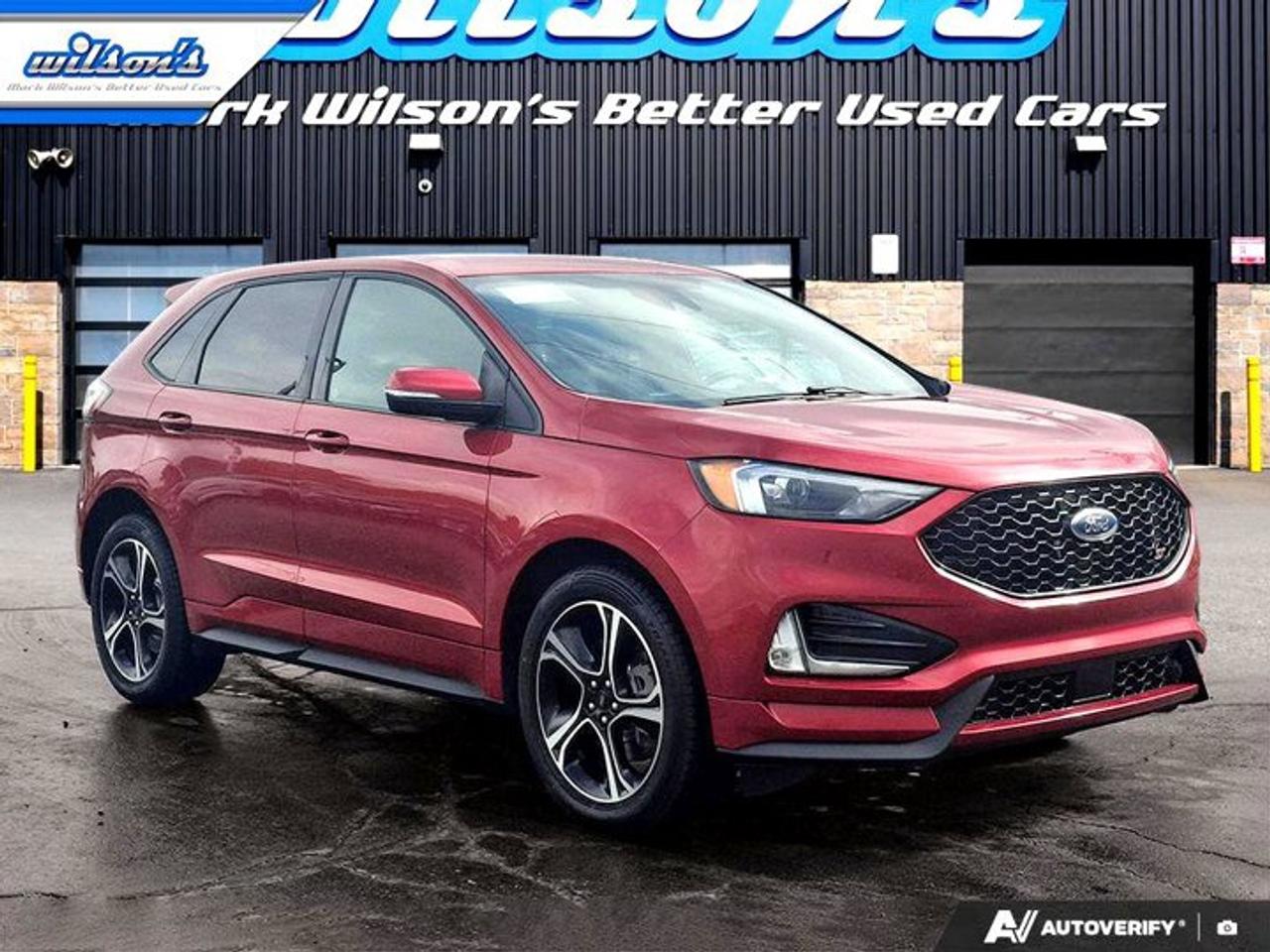 2023 Ford Edge ST AWD | Leather/Suede | Twenties | Heated Wheel + Seats | and More ! Photo