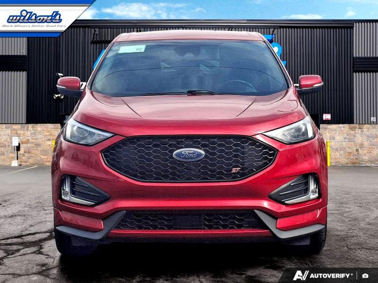 2023 Ford Edge ST AWD | Leather/Suede | Twenties | Heated Wheel + Seats | and More ! Photo