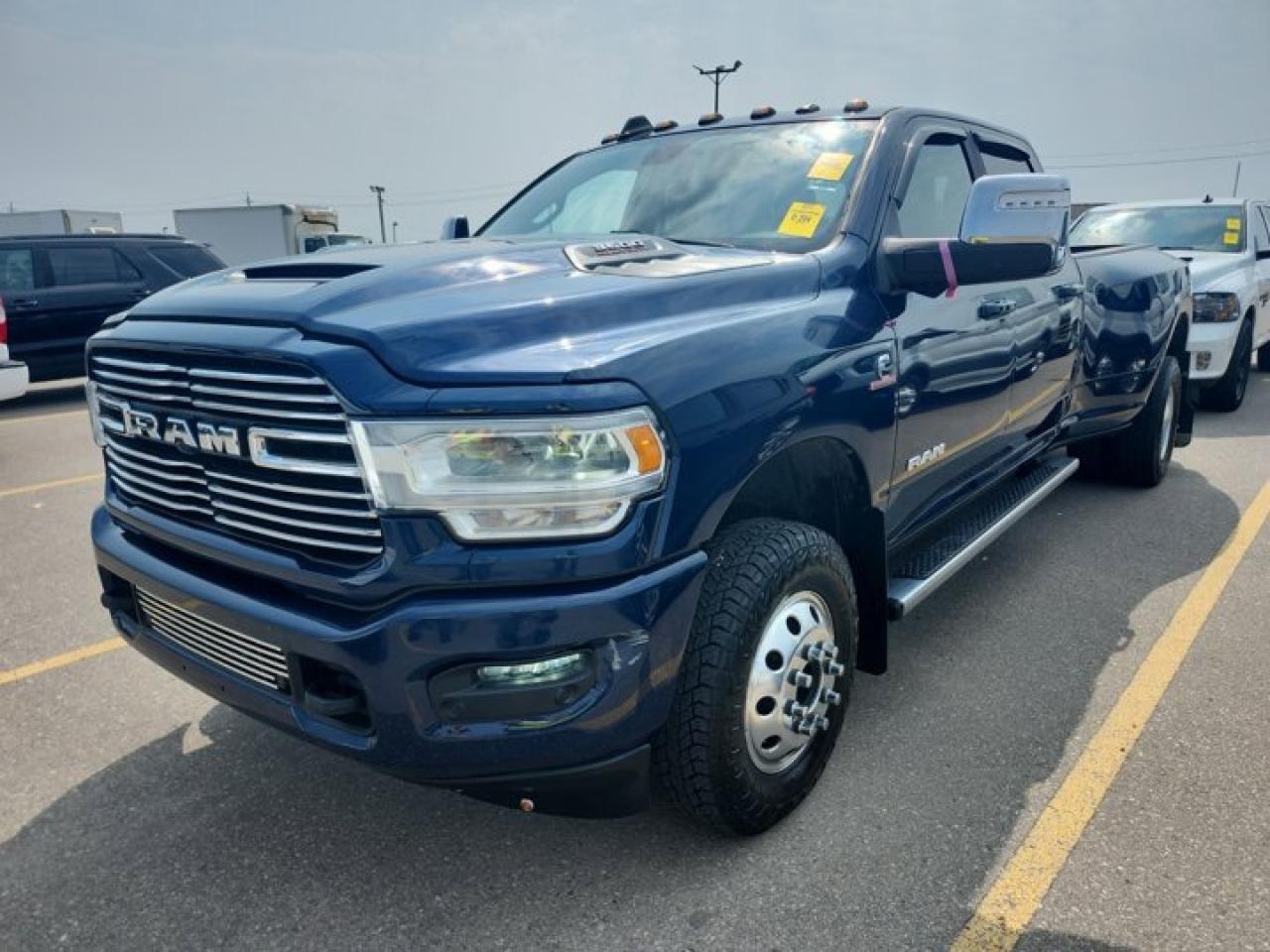 Used 2024 RAM 3500 Laramie Crew DRW Dually | 6.7L Cummins Diesel | AISIN HD Trans | Tow Tech Pkg | 5th Wheel Prep | for sale in Guelph, ON