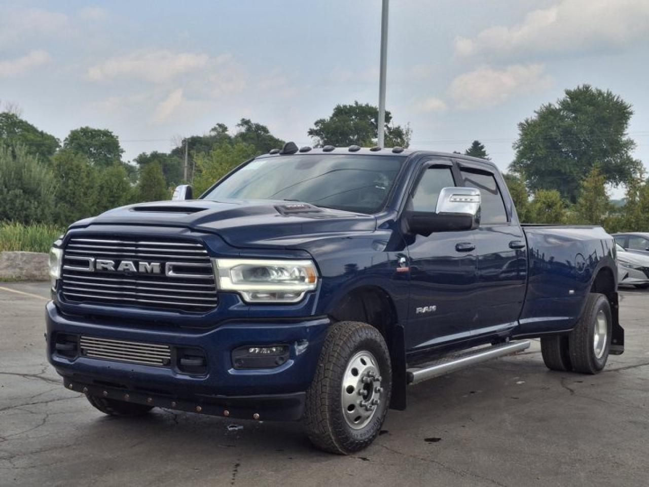 Used 2024 RAM 3500 Laramie Crew DRW Dually | 6.7L Cummins Diesel | AISIN HD Trans | Tow Tech Pkg | 5th Wheel Prep | for sale in Guelph, ON