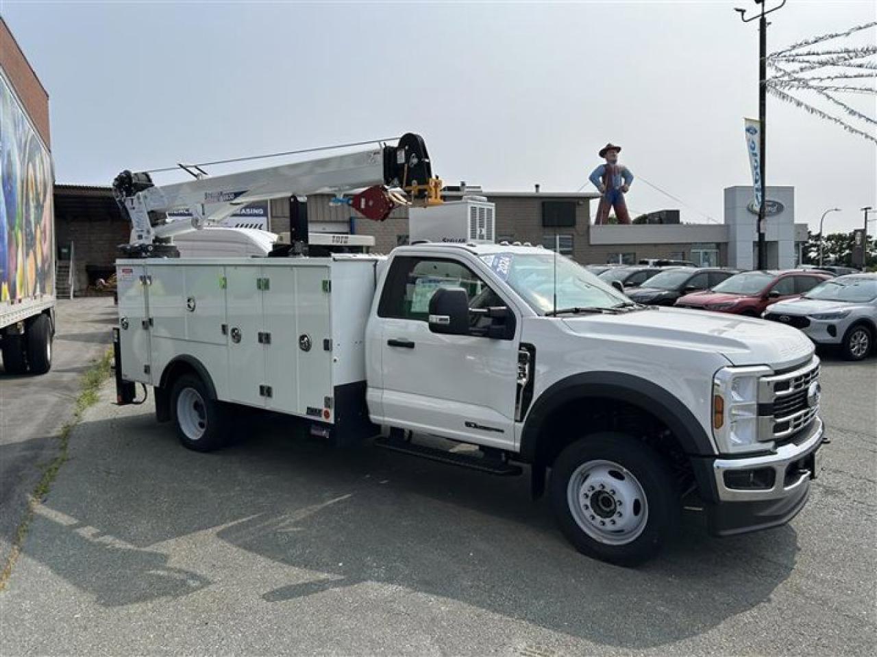 New 2024 Ford F-550 Super Duty DRW XL Stellar 7630 Crane & TMAX body for sale in Halifax, NS