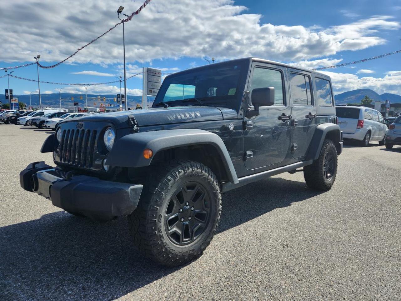 Used 2017 Jeep Wrangler Willys Wheeler for sale in Kelowna, BC