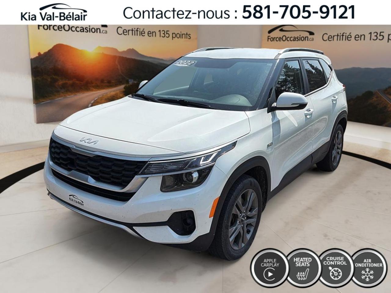 Used 2022 Kia Seltos LX * AWD * CAMÉRA * CARPLAY * CRUISE * GPS * A/C for sale in Québec, QC