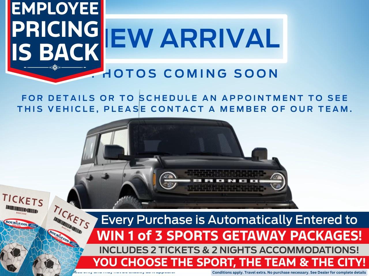 New 2025 Ford Bronco OUTER BANKS 4 DOOR 4X4 for sale in Midland, ON