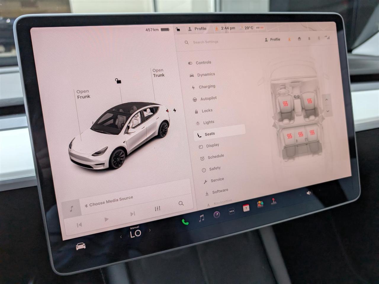 2021 Tesla Model Y LONG RANGE AWD - WHITE INTERIOR - DUAL MOTOR