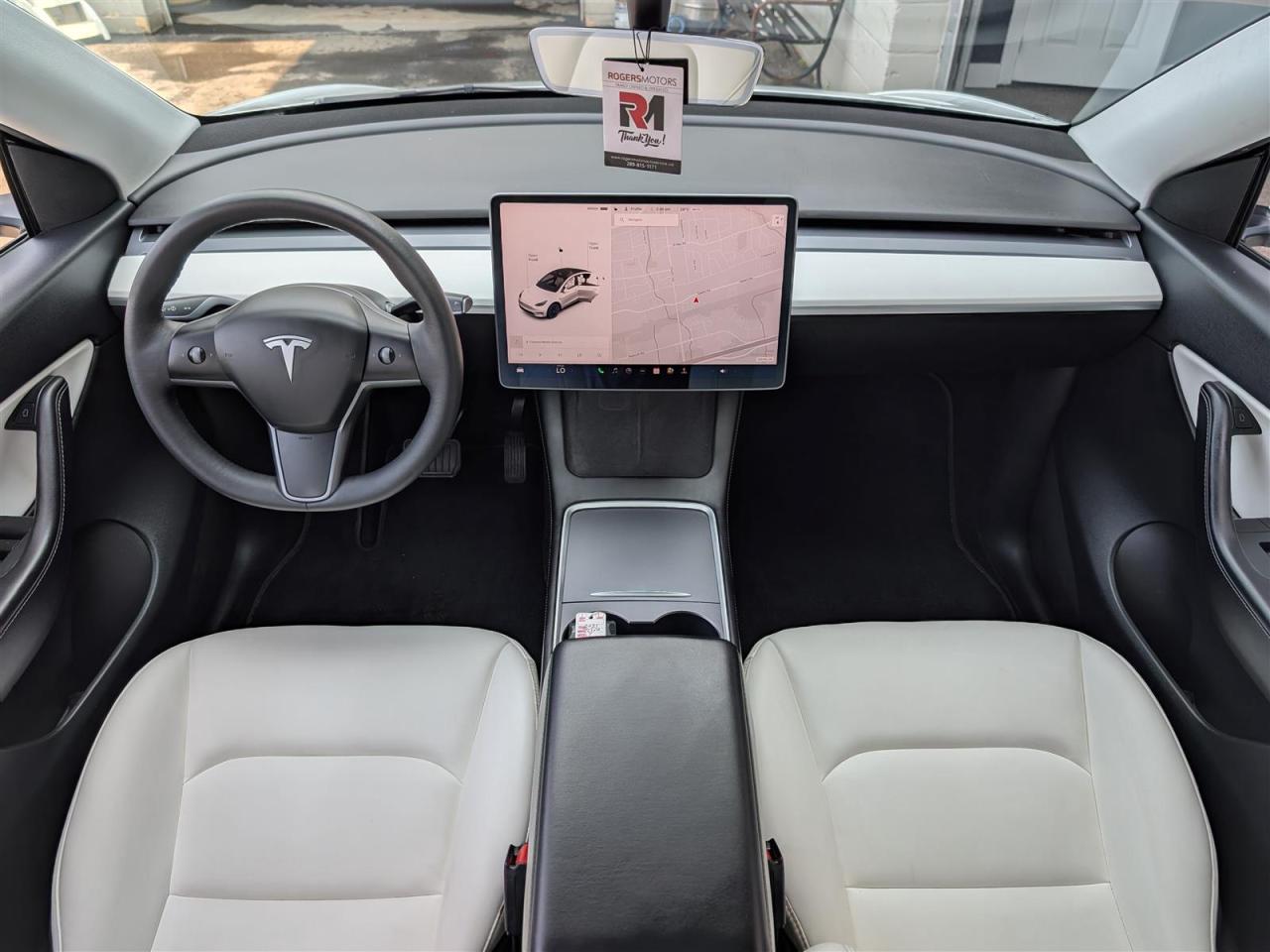 2021 Tesla Model Y LONG RANGE AWD - WHITE INTERIOR - DUAL MOTOR