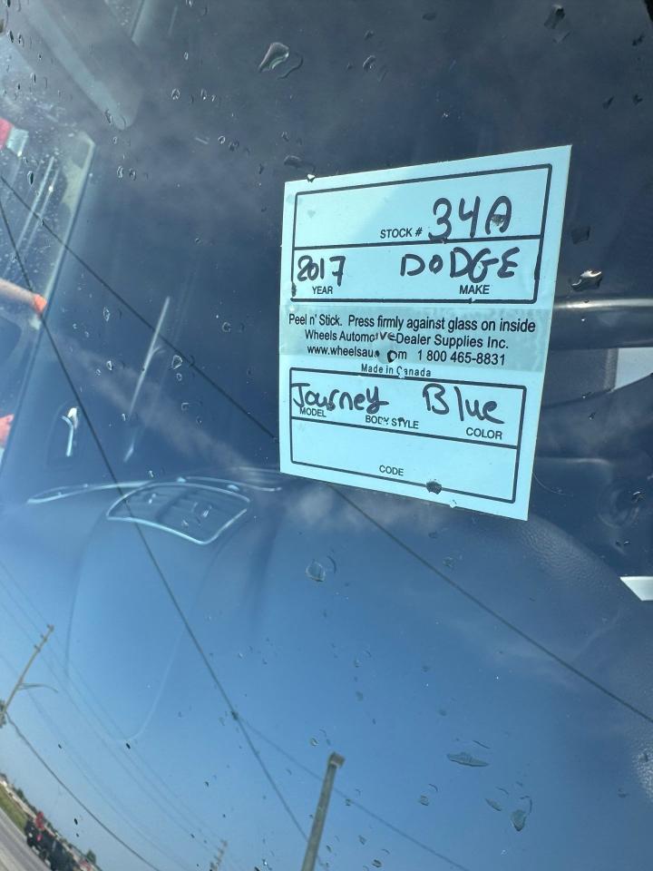 2017 Dodge Journey Canada Value Pkg, ONE OWNER, NO ACCIDENT, CERTIFED - Photo #18