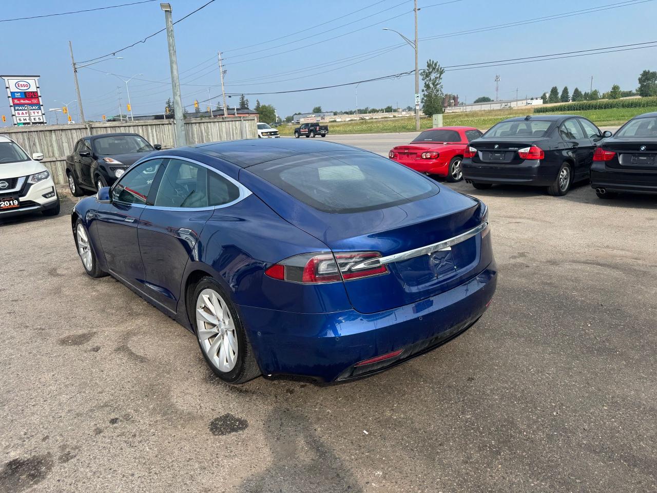 2016 Tesla Model S AS IS, 90D, EX TESLA SERVICE, BLUE, NO REAR SEATS - Photo #3