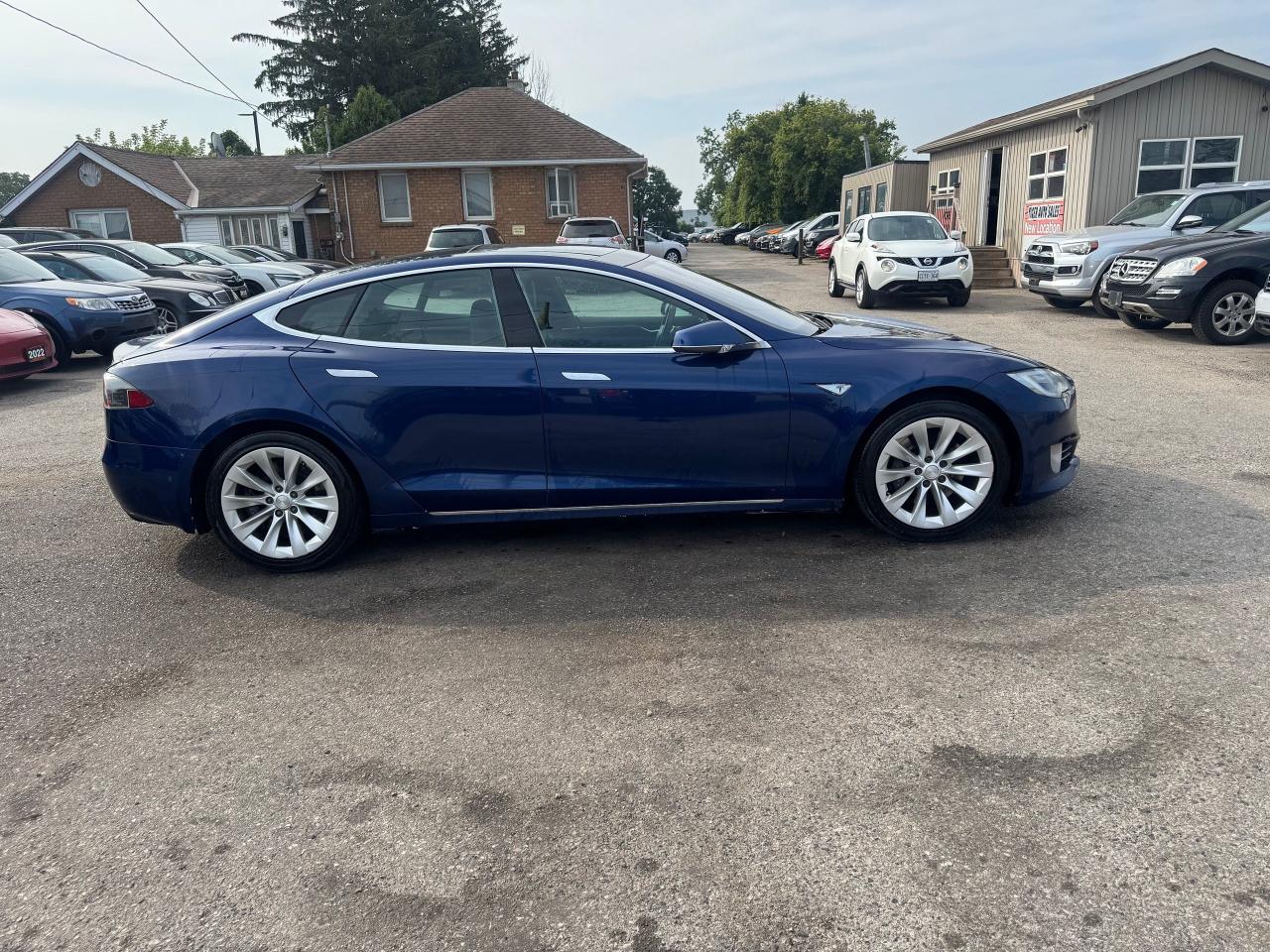 2016 Tesla Model S AS IS, 90D, EX TESLA SERVICE, BLUE, NO REAR SEATS - Photo #6