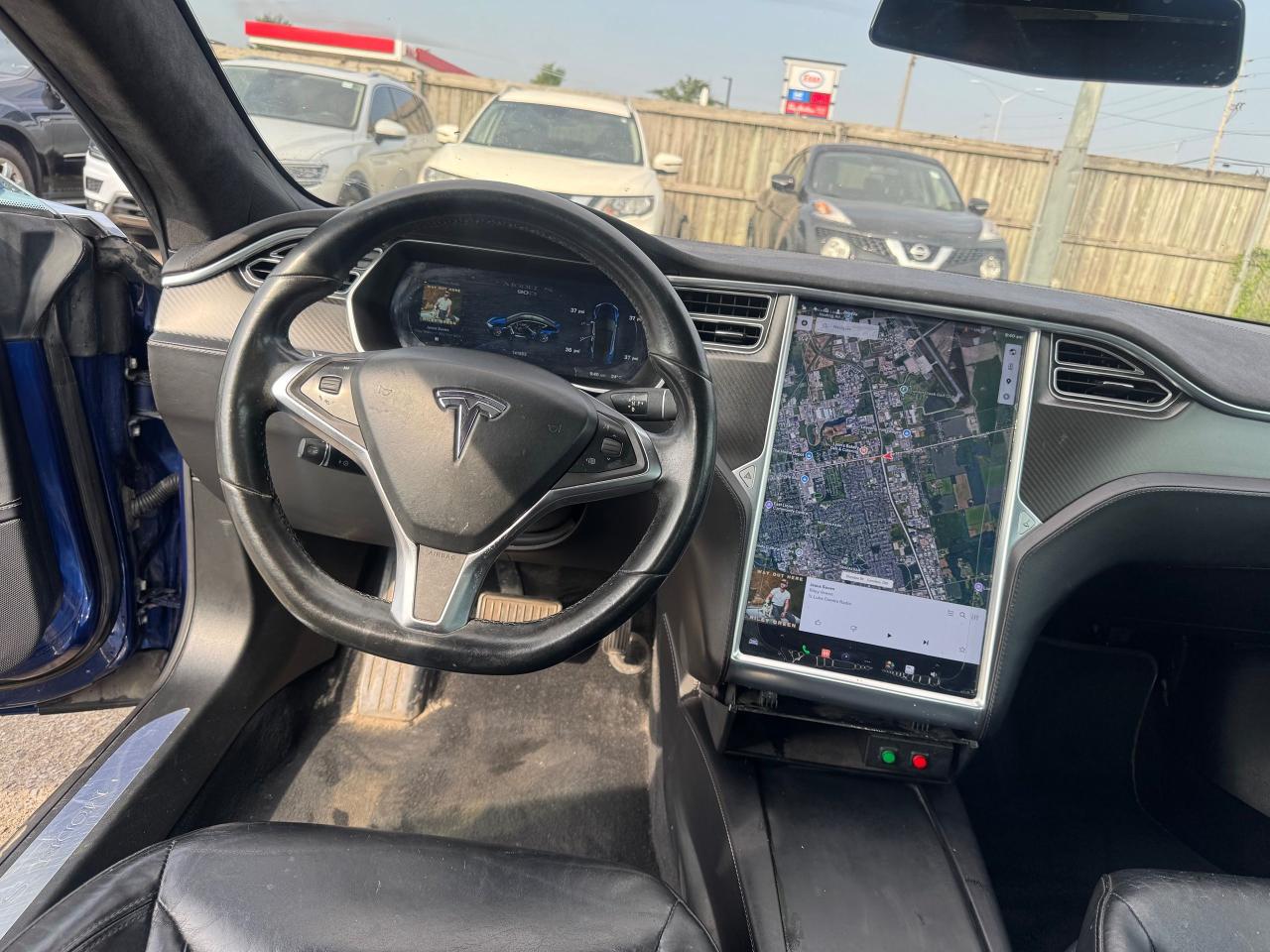 2016 Tesla Model S AS IS, 90D, EX TESLA SERVICE, BLUE, NO REAR SEATS - Photo #13
