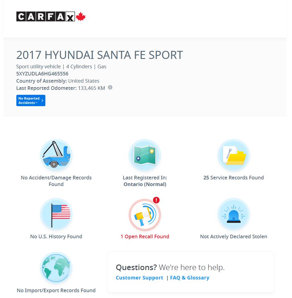 2017 Hyundai Santa Fe Sport AWD 2.0T Ultimate+GPS+Adaptive Cruise+CLEAN CARFAX Photo