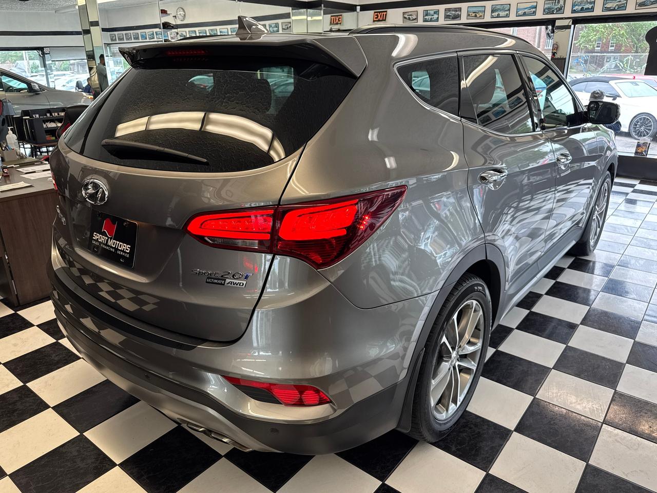 2017 Hyundai Santa Fe Sport AWD 2.0T Ultimate+GPS+Adaptive Cruise+CLEAN CARFAX Photo