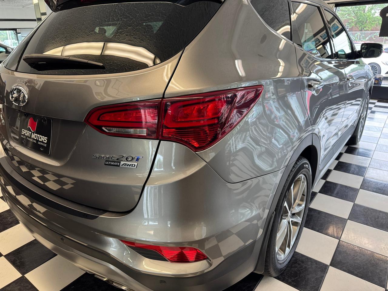 2017 Hyundai Santa Fe Sport AWD 2.0T Ultimate+GPS+Adaptive Cruise+CLEAN CARFAX Photo
