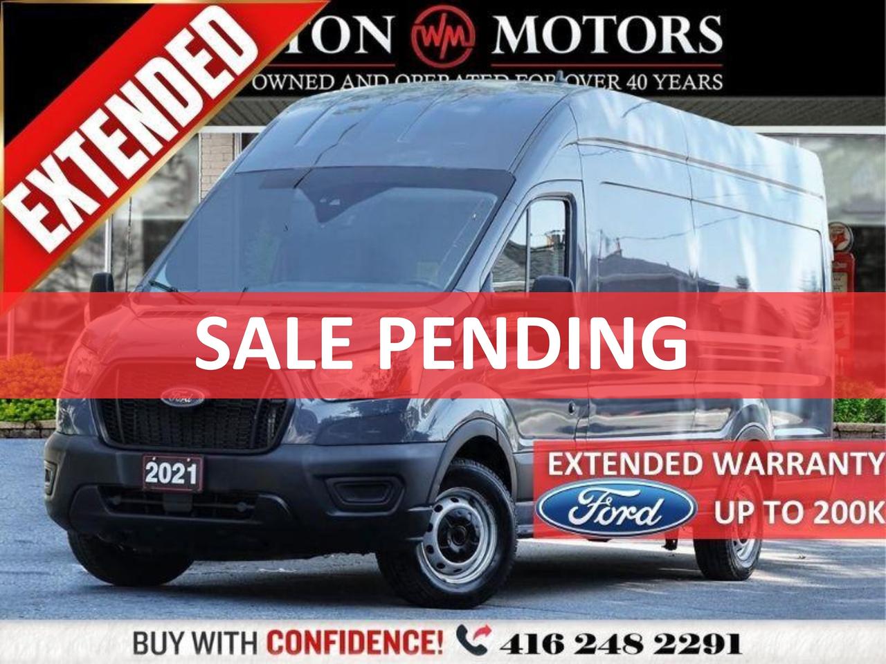 2021 Ford Transit 250 REVCAM*SHELVING*POWER GROUP*HIGHROOF