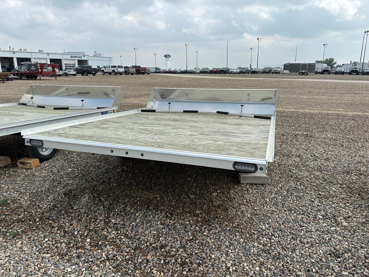 2023 Mission Aluminum MU6.5X12 8.5' x 10' Mission Sled Trailer Photo3