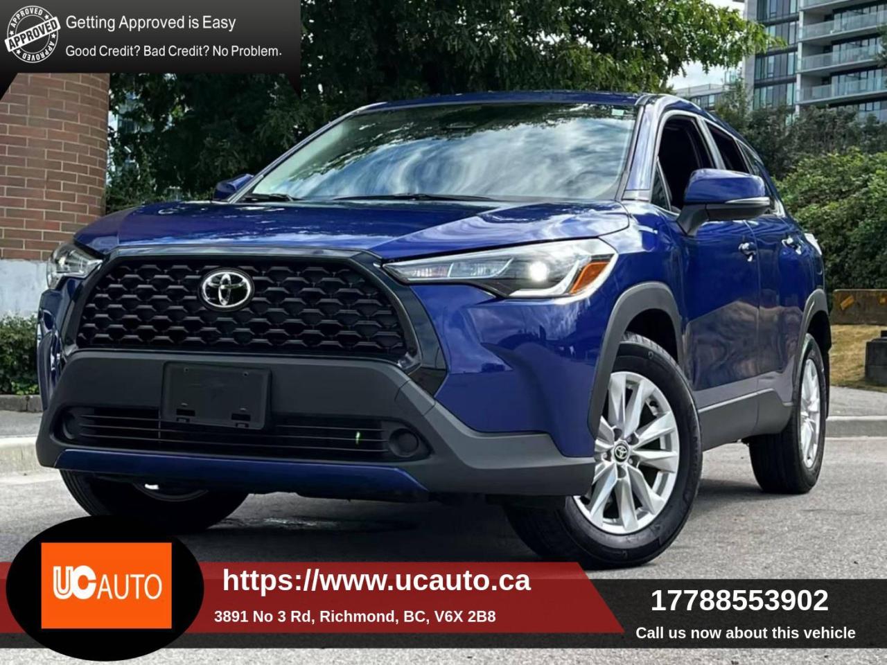 Used 2024 Toyota Corolla Cross LE/ NO ACCIDENT/ BC LOCAL/ ONE OWNER for sale in Richmond, BC