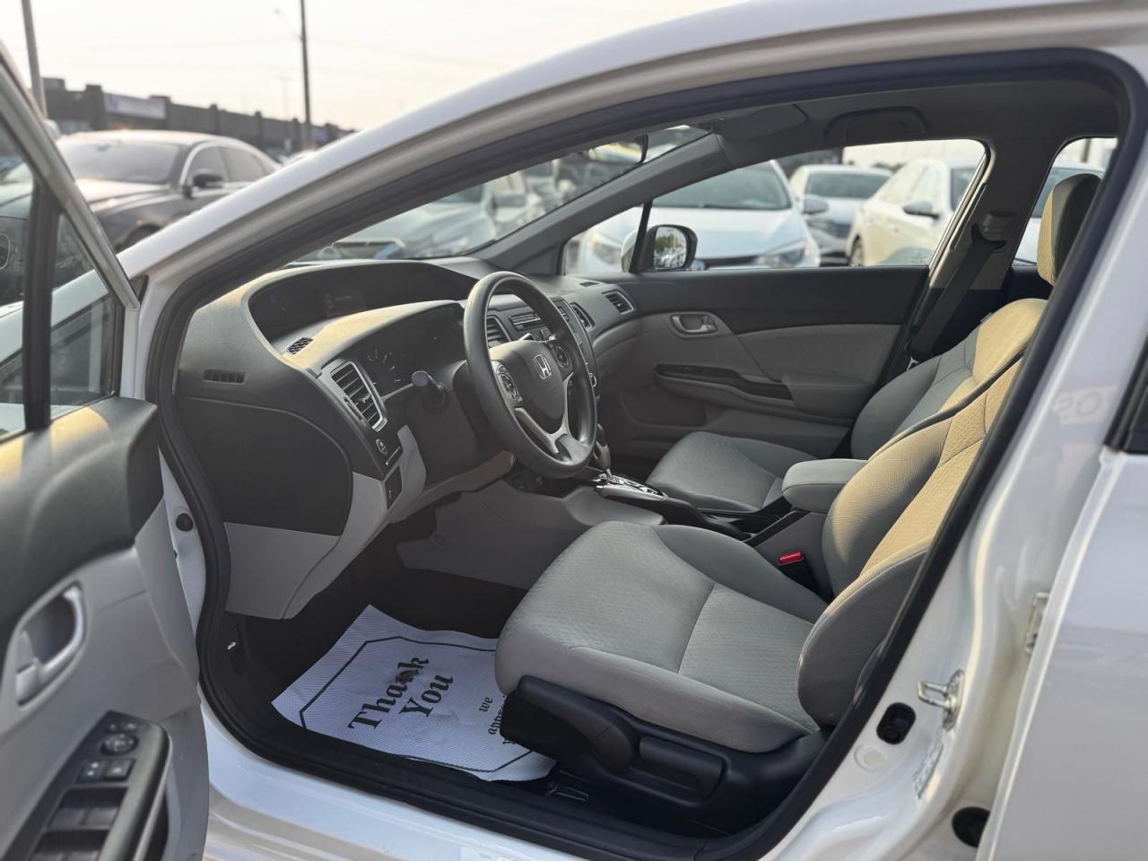 2015 Honda Civic AUTO LOW KM HEATED SEATS BACKUPCAM BLUETOOTH - Photo #9