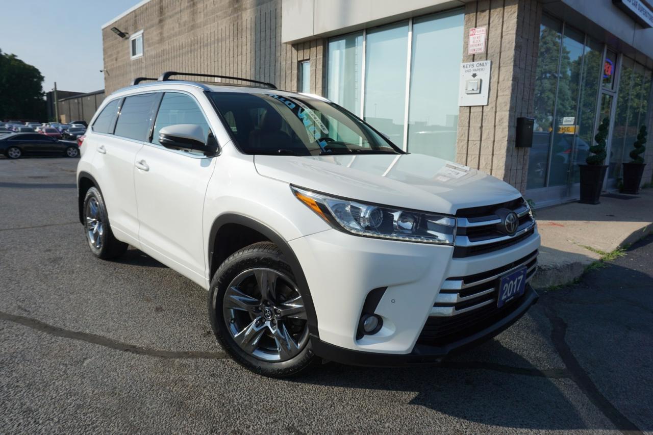 2017 Toyota Highlander V6 LIMITED AWD *ACCIDENT FREE*TOYOTA MAINTAIN* CAMERA NAV BLUETOOTH LEATHER HEATED SEATS PANO ROOF CRUISE ALLOYS - Photo #9