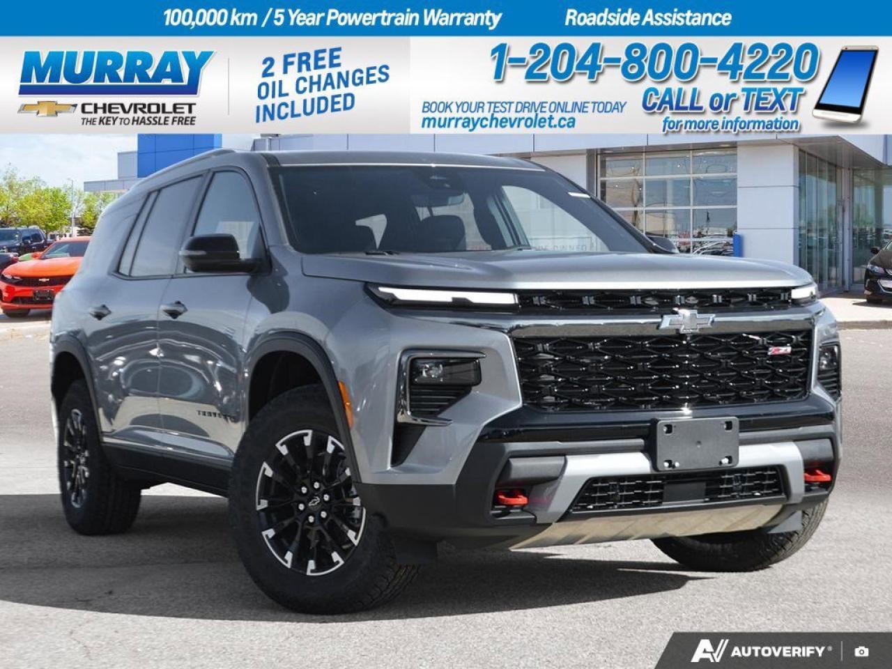 New 2026 Chevrolet Traverse Z71 for sale in Winnipeg, MB