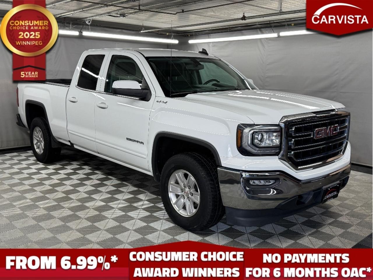 Used 2019 GMC Sierra 1500 Limited SLE DOUBLE CAB 4X4 V8 for sale in Winnipeg, MB