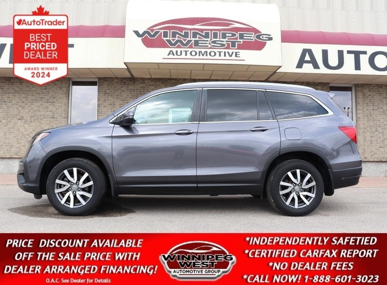 Used 2021 Honda Pilot 8-PASSENGER HONDA PILOT EX-L, LOW KMS EXTRA CLEAN! for sale in Headingley, MB