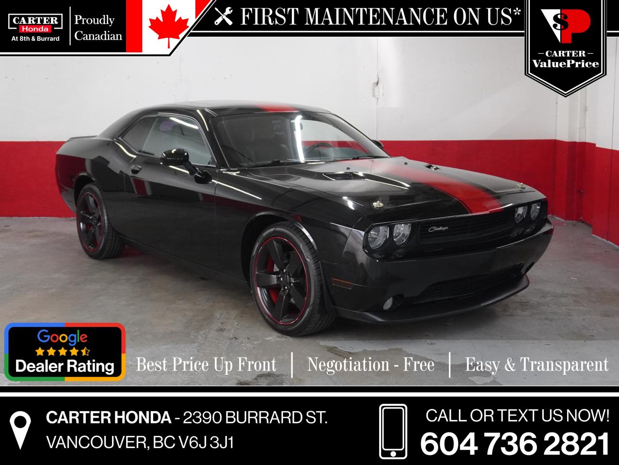 Used 2014 Dodge Challenger rallye redline ed.  auto, leather, bluetooth for sale in Vancouver, BC