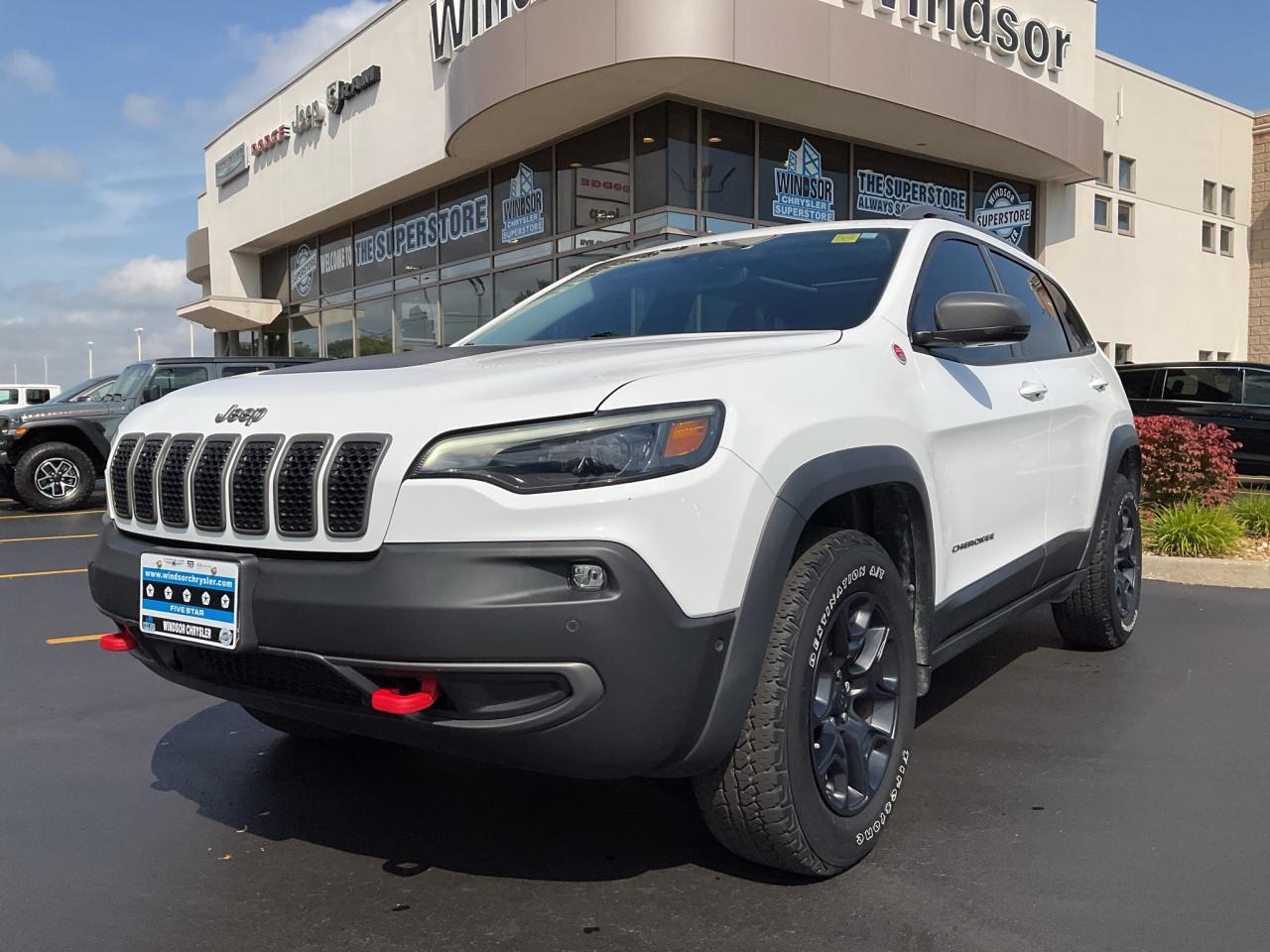 Used 2021 Jeep Cherokee NAV / SUNROOF / PREMIUM SOUND SYSTEM for sale in Windsor, ON