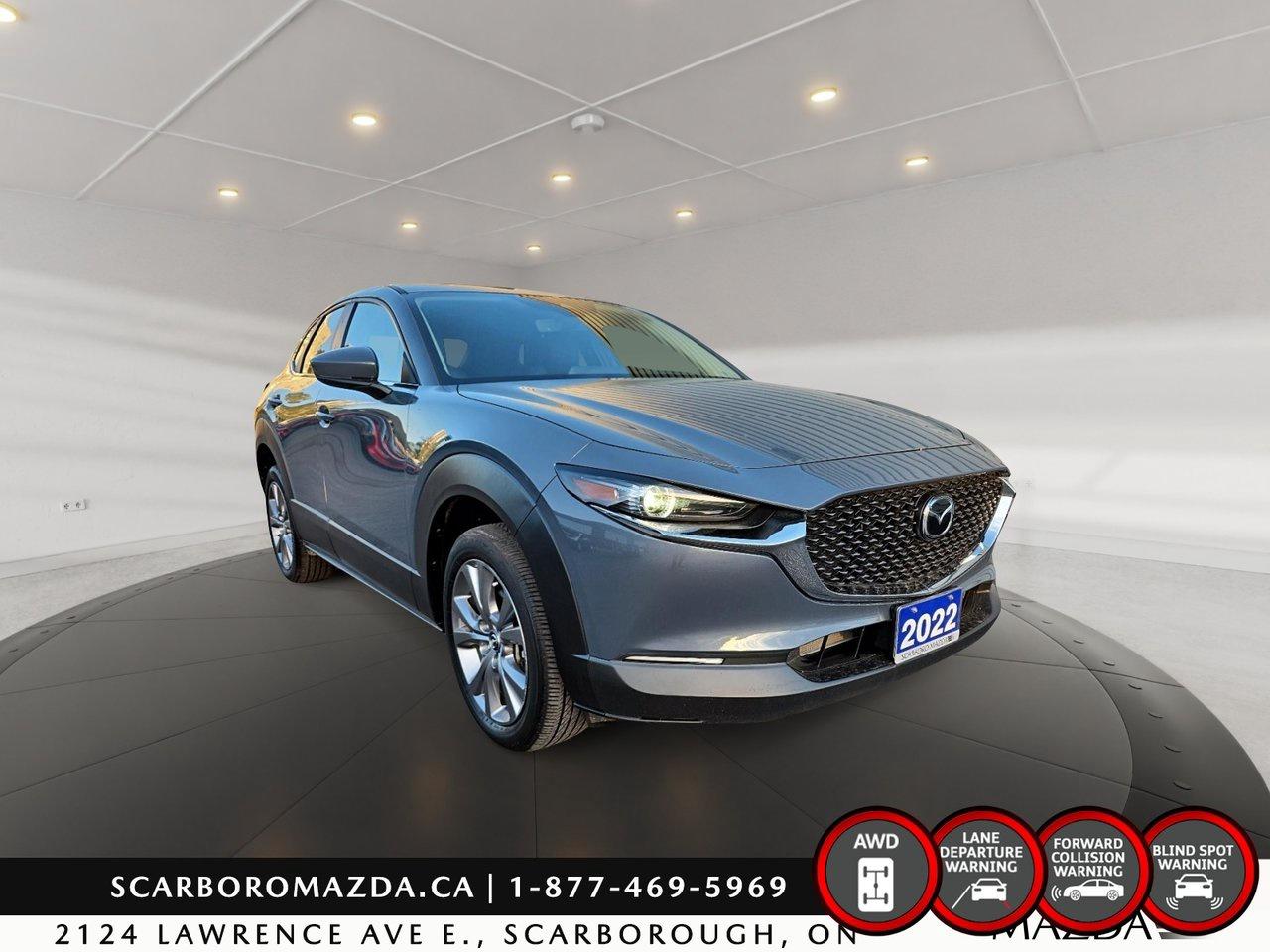 Used 2022 Mazda CX-30 CPO|AWD|SUNROOF|CLEAN CARFAX for sale in Scarborough, ON