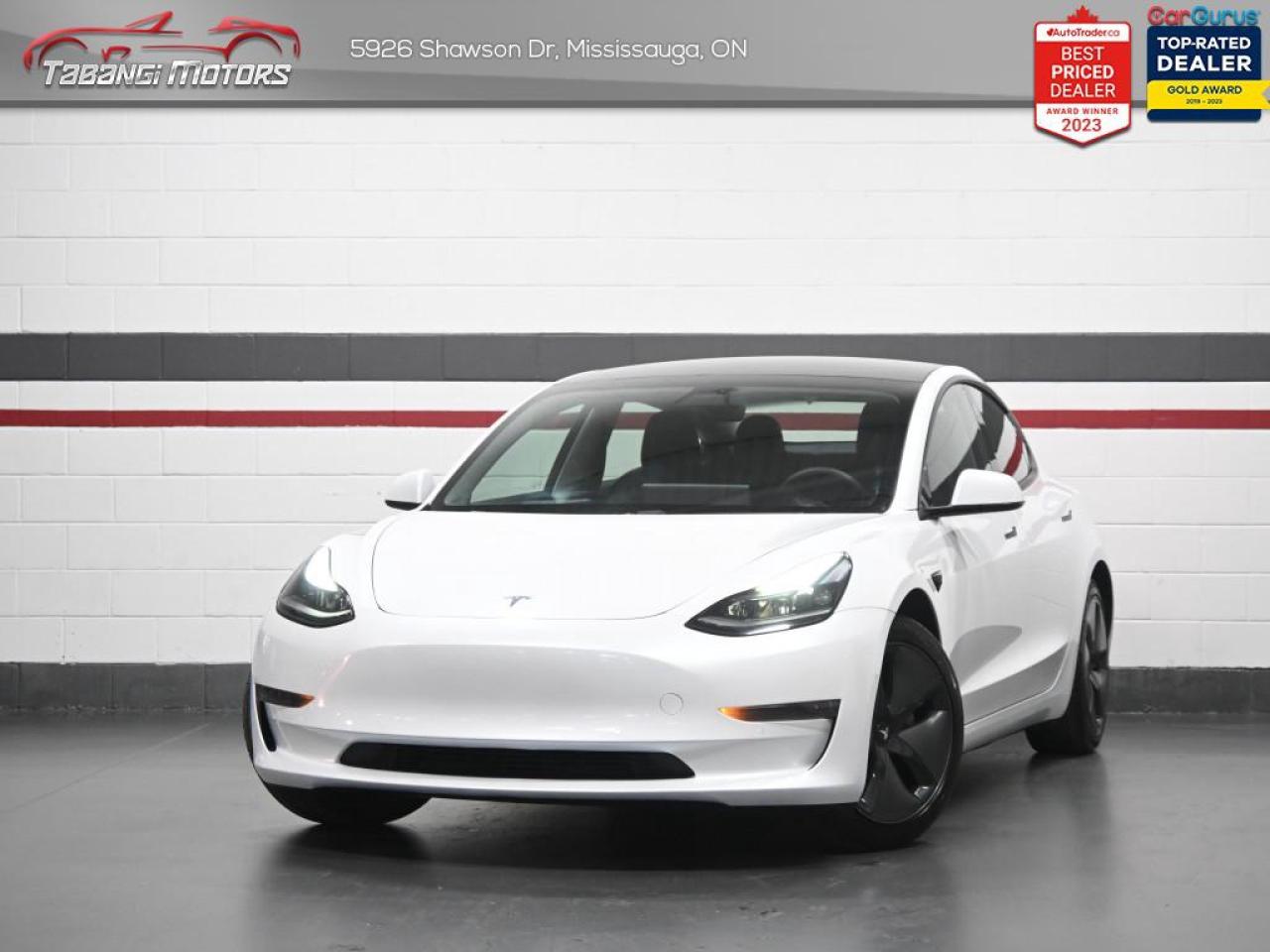 Used 2021 Tesla Model 3 Standard Range Plus   No Accident Leather Autopilot Navigation Glass Roof for sale in Mississauga, ON