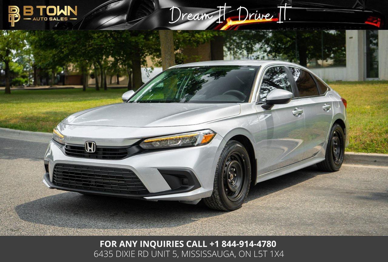 Buy with confidence - Btown Auto is the name.

Special financing price:     Cash Price:  *

$999 Financing fee - conditions may apply*

Financing available as low as 6.36% O.A.C




<article class=text-token-text-primary w-full focus:outline-none scroll-mt-[calc(var(--header-height)+min(200px,max(70px,20svh)))] dir=auto tabindex=-1 data-turn-id=request-WEB:171e4af1-9b71-4e6e-9763-7a6fc20128b3-11 data-testid=conversation-turn-24 data-scroll-anchor=true data-turn=assistant>
<div class=text-base my-auto mx-auto pb-10 [--thread-content-margin:--spacing(4)] @[37rem]:[--thread-content-margin:--spacing(6)] @[72rem]:[--thread-content-margin:--spacing(16)] px-(--thread-content-margin)>
<div class=[--thread-content-max-width:32rem] @[34rem]:[--thread-content-max-width:40rem] @[64rem]:[--thread-content-max-width:48rem] mx-auto max-w-(--thread-content-max-width) flex-1 group/turn-messages focus-visible:outline-hidden relative flex w-full min-w-0 flex-col agent-turn tabindex=-1>
<div class=flex max-w-full flex-col grow>
<div data-message-author-role=assistant data-message-id=b06723dd-b627-488e-86af-c71d9c35c136 dir=auto class=min-h-8 text-message relative flex w-full flex-col items-end gap-2 text-start break-words whitespace-normal [.text-message+&]:mt-5 data-message-model-slug=gpt-4-1-mini>
<div class=flex w-full flex-col gap-1 empty:hidden first:pt-[3px]>
<div class=markdown prose dark:prose-invert w-full break-words light markdown-new-styling>
<p data-start=0 data-end=220 data-is-last-node= data-is-only-node=>2023 Honda Civic LX — a reliable and efficient compact sedan with a 2.0L engine, CVT, modern infotainment, Honda Sensing safety features, and comfortable seating for five, ideal for daily commuting and practical driving.

</div>
</div>
</div>
</div>
<div class=flex min-h-[46px] justify-start>
<div class=touch:-me-2 touch:-ms-3.5 -ms-2.5 -me-1 flex flex-wrap items-center gap-y-4 p-1 select-none touch:w-[calc(100%+--spacing(3.5))] -mt-1 w-[calc(100%+--spacing(2.5))] duration-[1.5s] focus-within:transition-none hover:transition-none pointer-events-none [mask-image:linear-gradient(to_right,black_33%,transparent_66%)] [mask-size:300%_100%] [mask-position:100%_0%] motion-safe:transition-[mask-position] group-hover/turn-messages:pointer-events-auto group-hover/turn-messages:[mask-position:0_0] group-focus-within/turn-messages:pointer-events-auto group-focus-within/turn-messages:[mask-position:0_0] has-data-[state=open]:pointer-events-auto has-data-[state=open]:[mask-position:0_0]>
<div class=grow></div>
</div>
</div>
</div>
</div>
</article>
<div aria-hidden=true data-edge=true class=pointer-events-none h-px w-px></div>
Now open 7 days a week!



At Btown Auto Sales, we assure you to provide honest customer service and your

experience is going to be unparalleled. .Once and after you walk into our dealership, our

bond of friendship starts. We pride ourselves in pricing policy - it’s transparent. We get

you the lowest finance rates with flexible options - so, you have a choice!

As an accredited UCDA & OMVIC registered dealer - you have a complete piece of mind.

Trust us for establishing a lifelong relationship - we are there to support you at every step of the way. Our partnership with major premier Canadian lending institutions is based upon trust & conviction to serve the customer in the best possible way.

We are selling cars; providing the service & collision services; selling you the tires & accessories also - all under one roof - Btown Enterprises Inc.

In accordance with OMVIC regulations, please be advised that the vehicle being offered is currently not certified, e-tested or drivable. The certification is available for an additional fee starting at $899, however, the exact fee may vary depending on the

vehicle. Other additional fee/s, may also incur.

Please note that some vehicles may only be sold As Is and not safety-certified.

We make every effort to ensure that all information presented in our listings is accurate & true. However, we own no responsibility for any typo - errors, omissions that may be found in the listings.

We also reserve the right to adjust pricing without prior notice. The uploaded picture may be a generic representation of the vehicle if it is currently in transportation. All vehicles are As seen As Equipped.

We are serving the GTA, all other provinces, entire Canada & Overseas as well. 